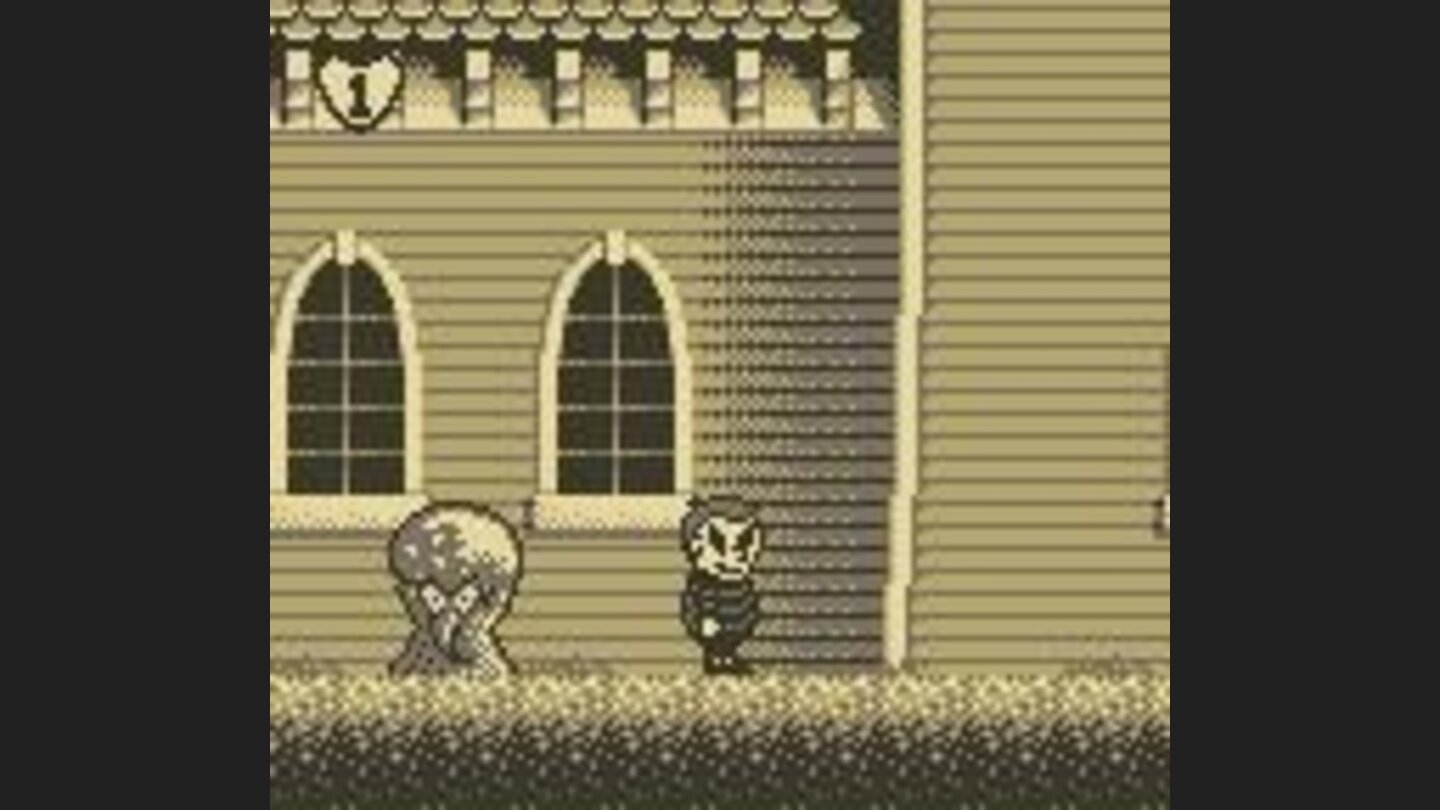 Outside the Mansion