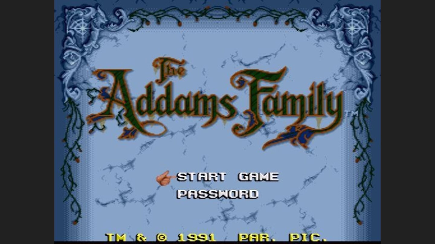 Main menu