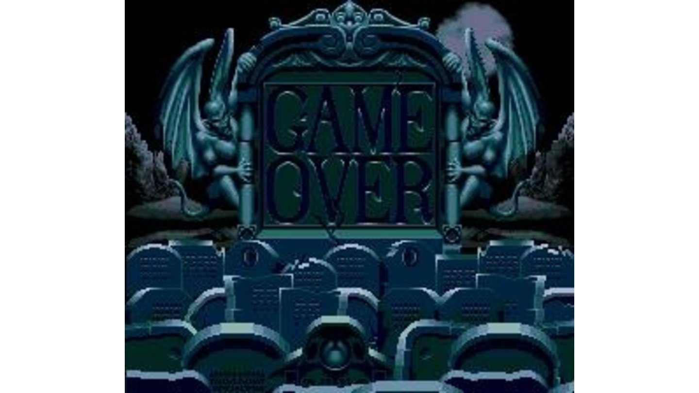 Nice Game Over screen...