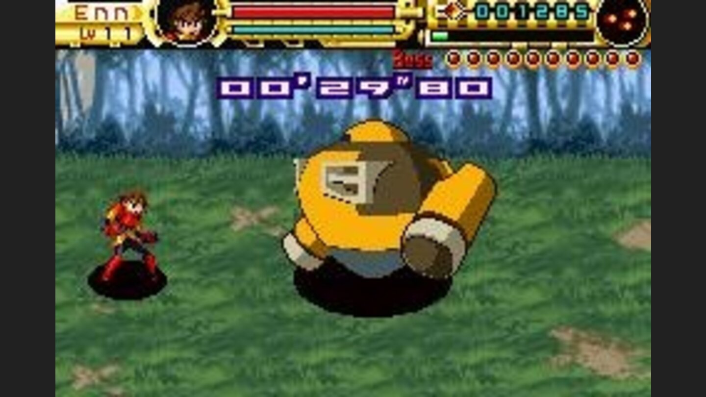 Withstand this boss attacks for 30 seconds.