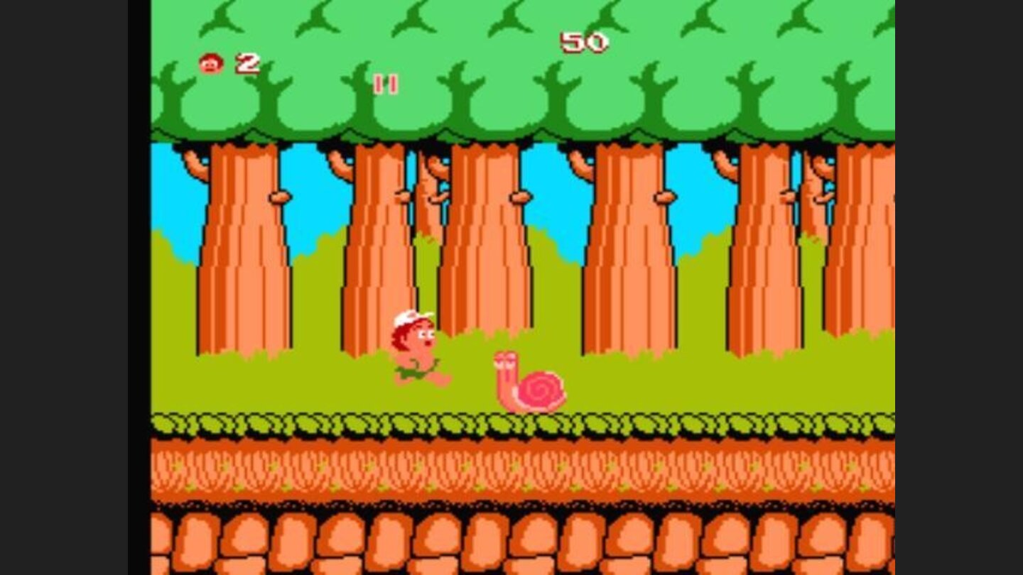 Jumping over an enemy