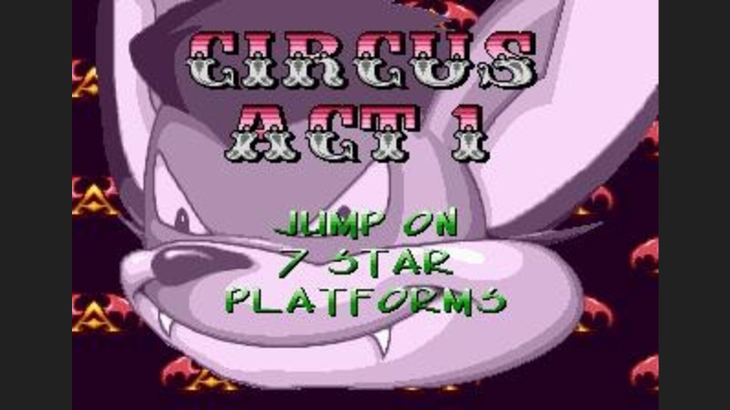 The Genesis version tells you your objective at the beginning of each level