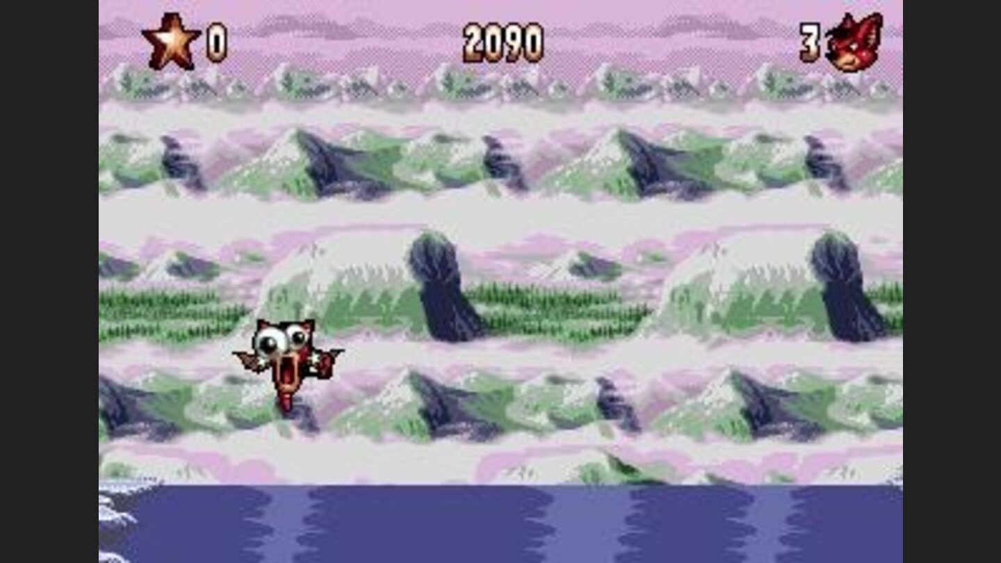 Death animation is quite different in Genesis version