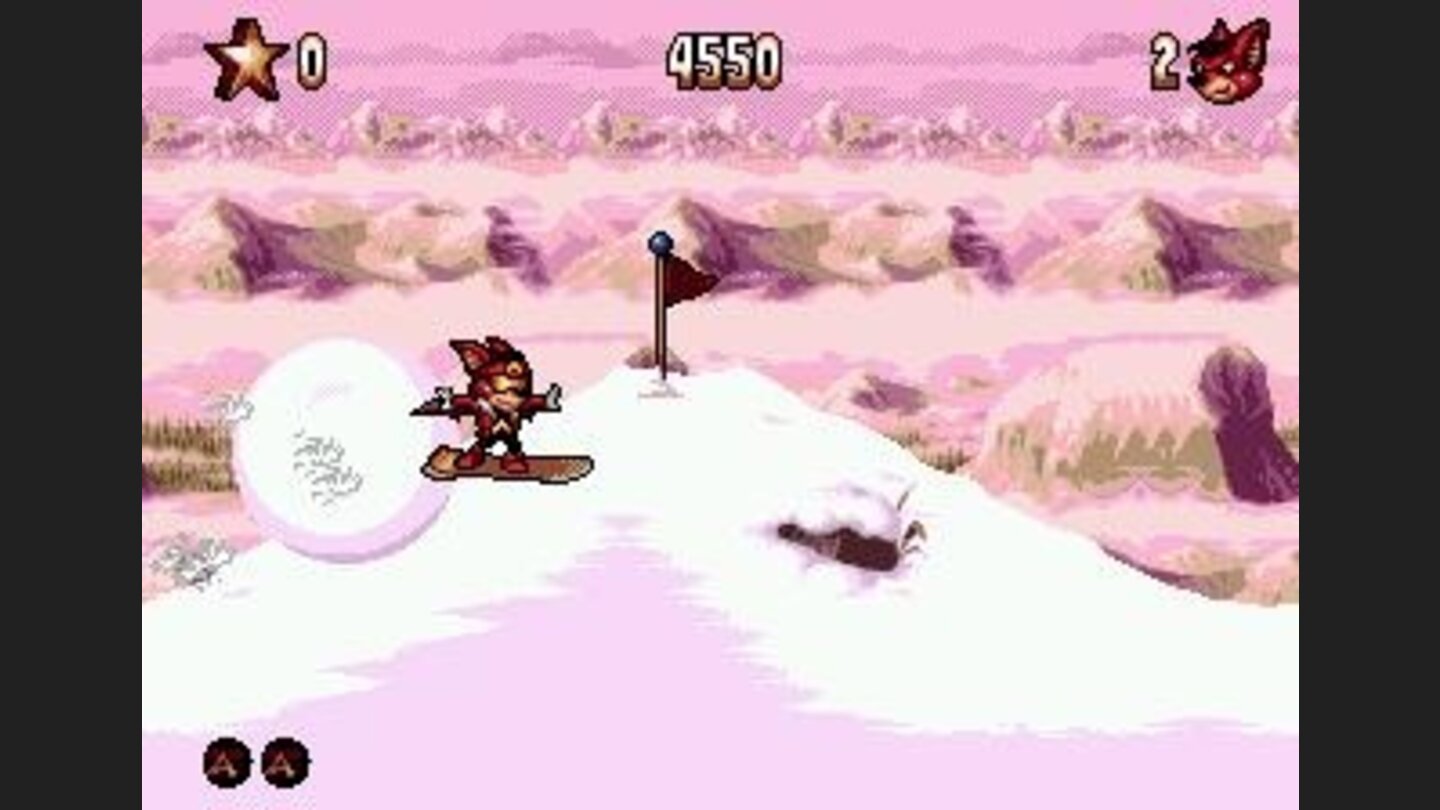 Be careful, snow ball!