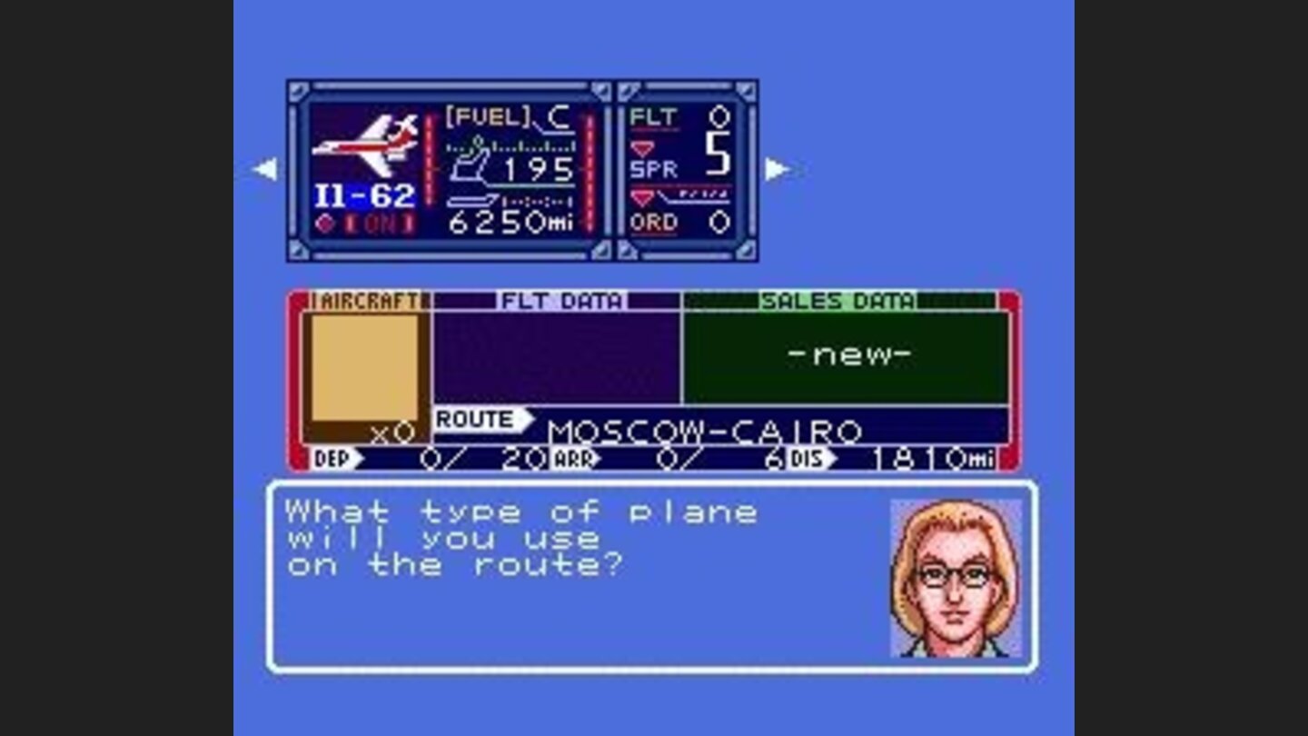 Setting up a new route