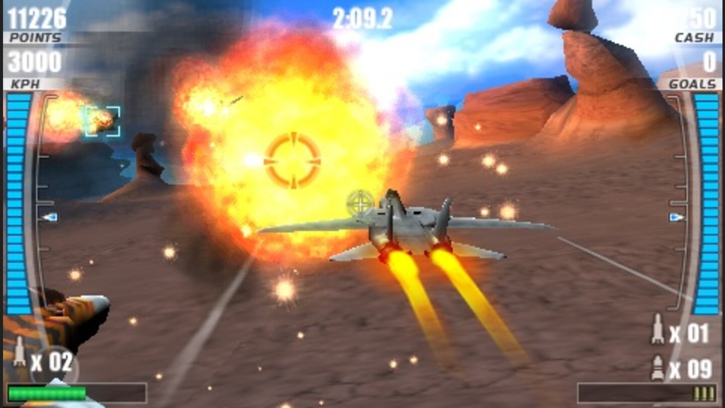 afterburner black falcon psp 1