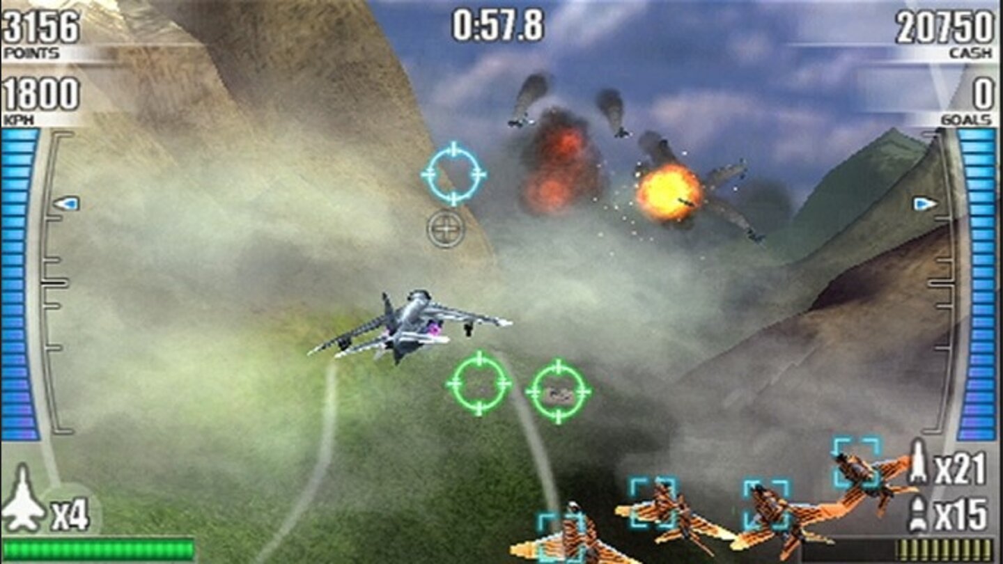 After Burner: Black Falcon PSP