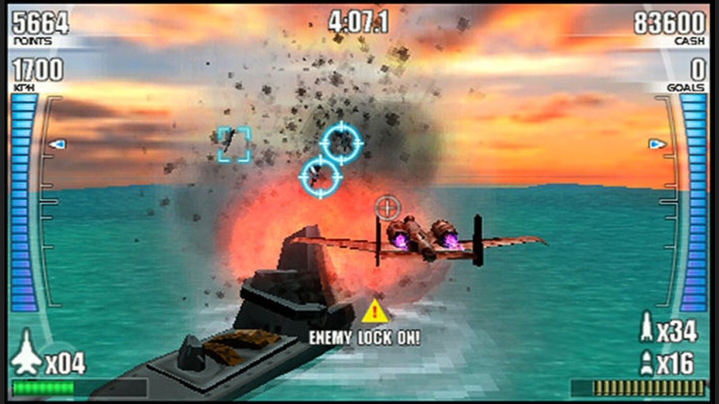 After Burner: Black Falcon PSP