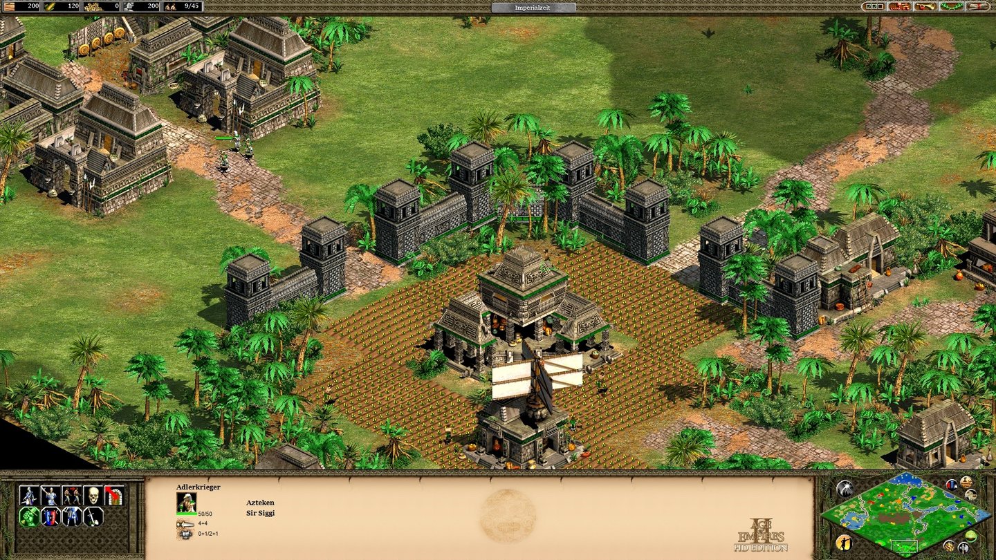Age of Empires 2 HD Edition... das unter anderem die Azteken inszeniert.