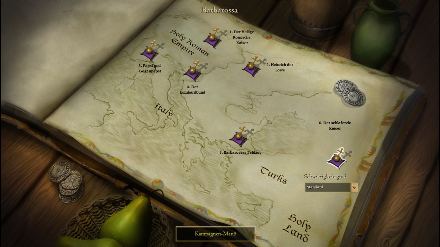 Age of Empires 2 HD EditionBarbarossa ist der letzte von vier Feldzügen des Hauptspiels. Dazu kommen die vier Kampagnen des Conqueror-Addons...