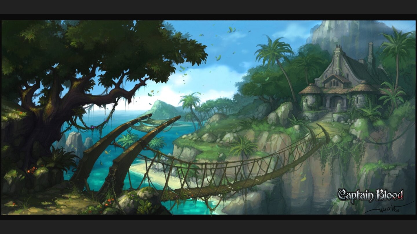 Age of Pirates: Captain Blood - Artworks und Konzeptzeichnung