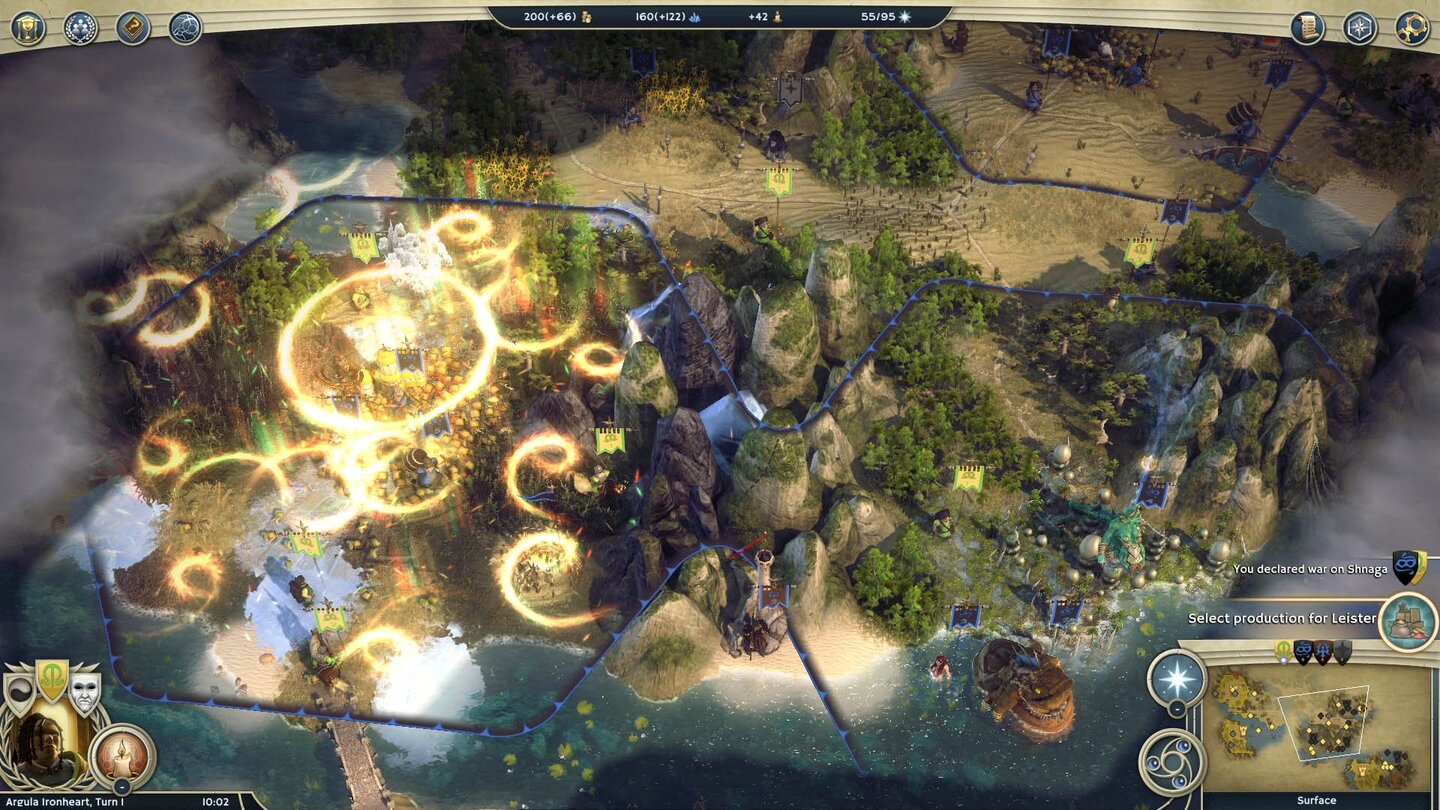 Age of Wonders 3Screenshots von der Download-Erweiterung Golden Realms