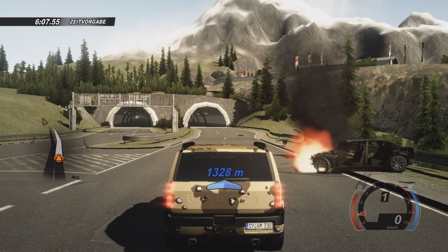 Alarm für Cobra 11: UndercoverBei diesem pixeligen Auto und dem langweilig aussehenden Feuer fehlen einem die Worte.