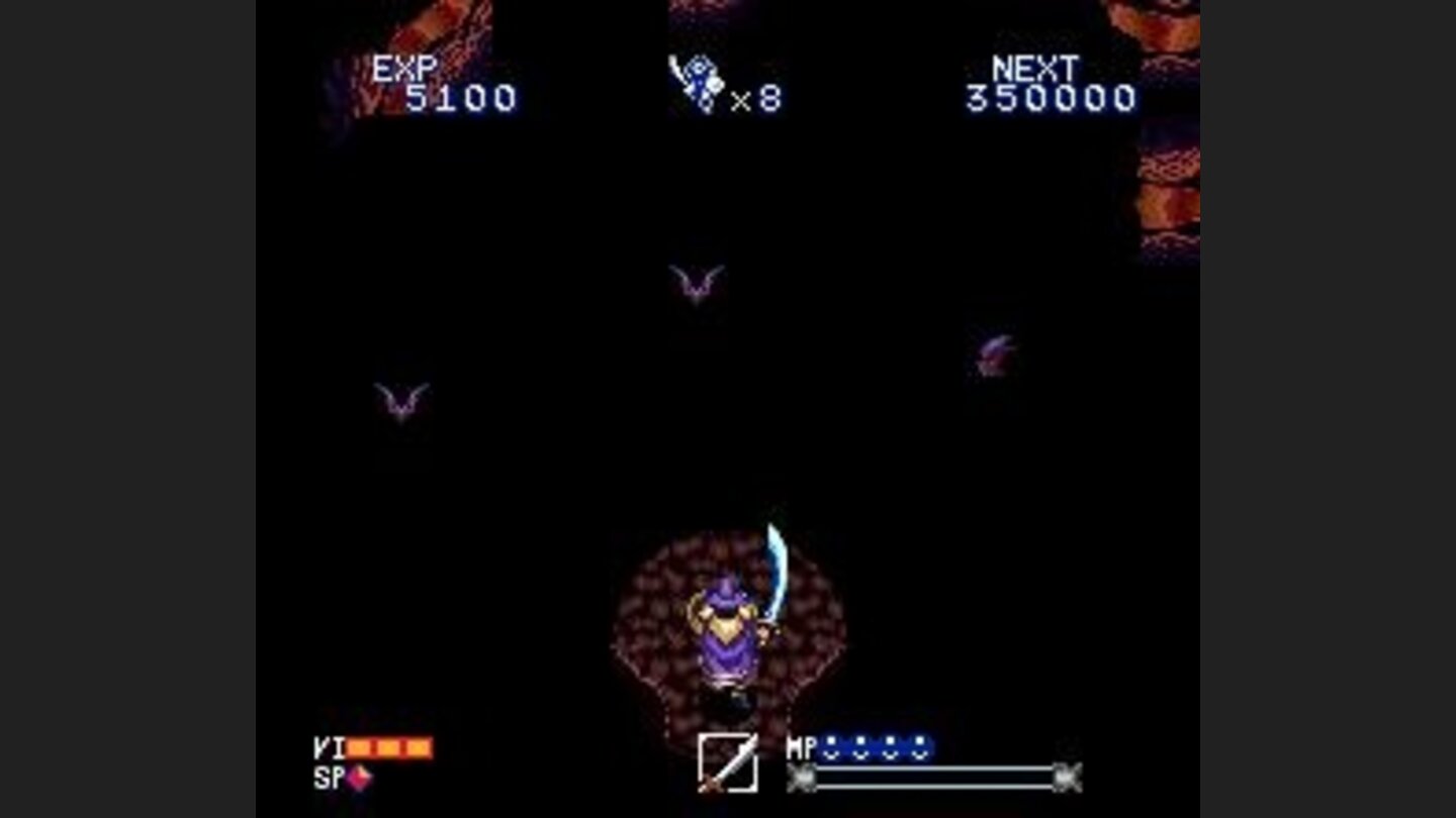 Fighting bats in darkness