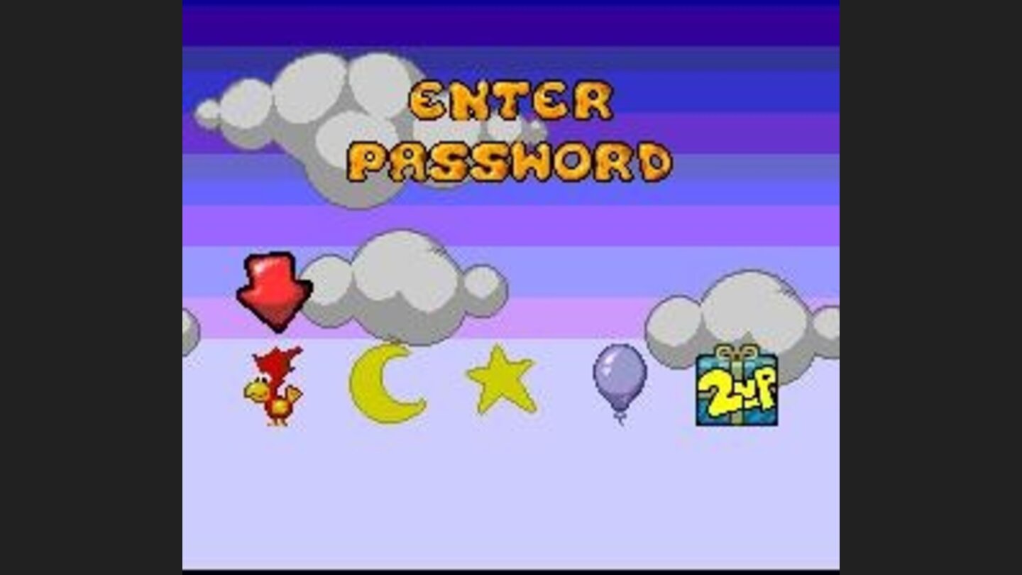 Password screen