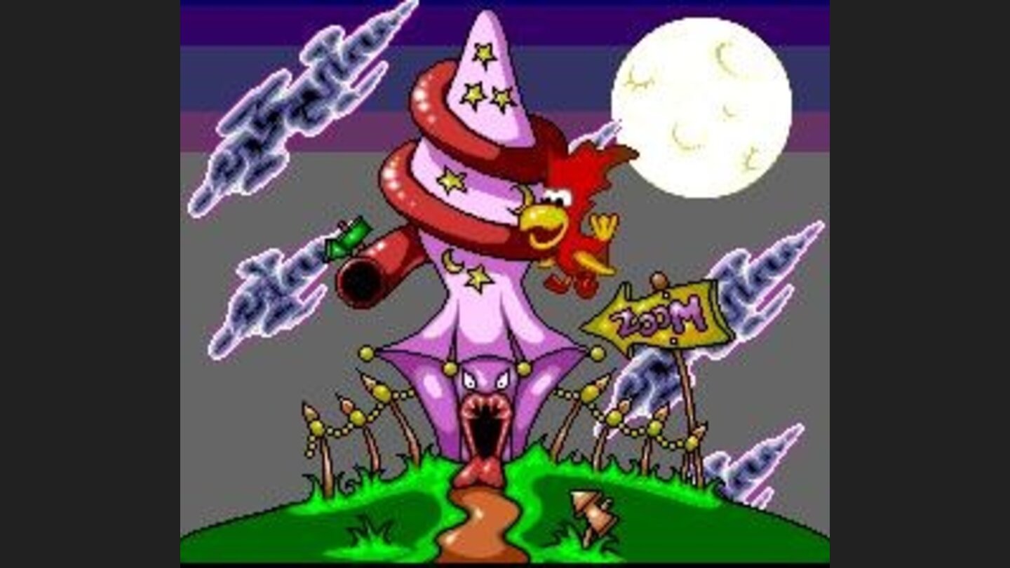 A short scene before entering a level