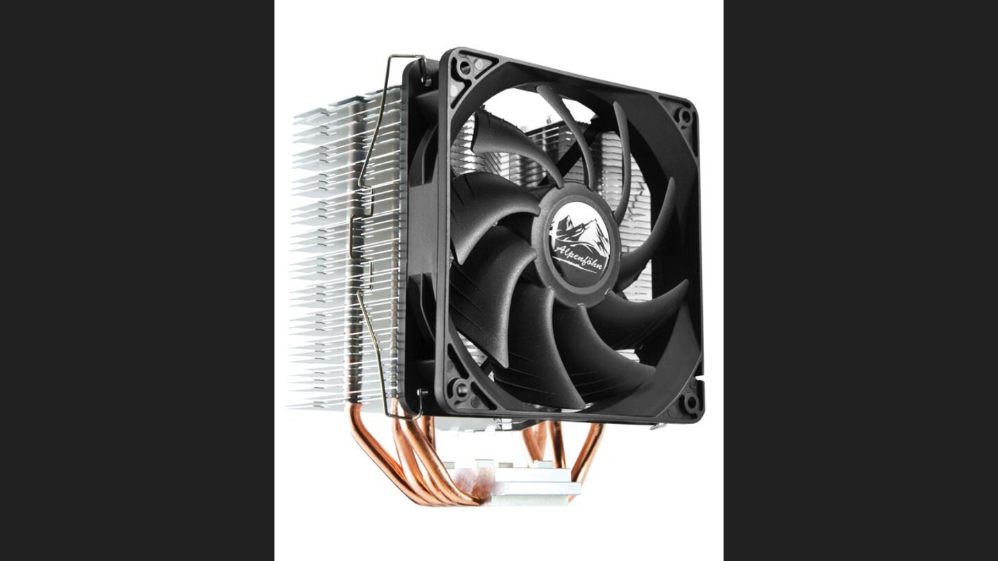 Der EKL Alpenföhn Brocken Eco kühlt den AMD Ryzen 7 PRO 1700X zuverlässig und leise.