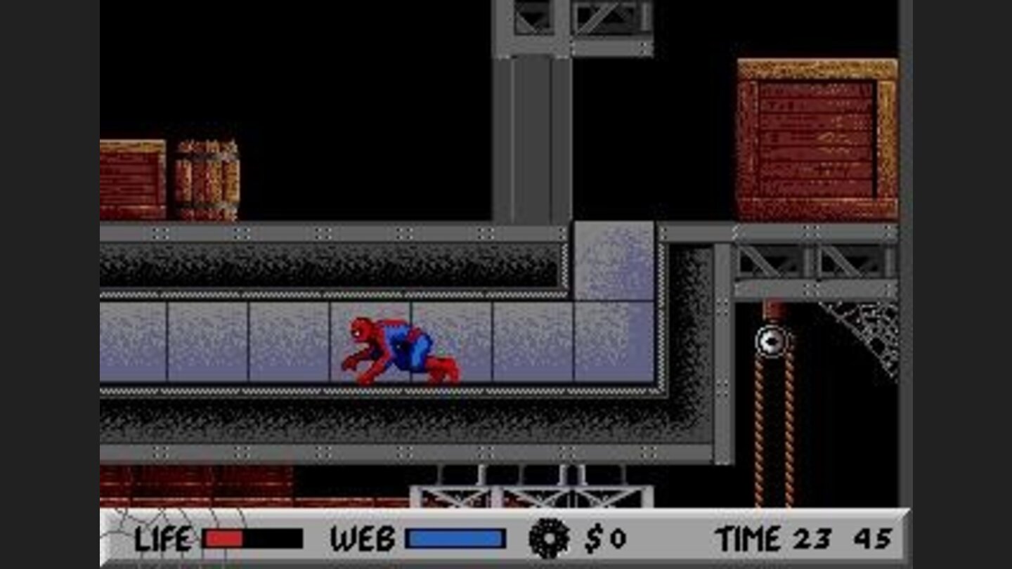 crawling through the air ducts