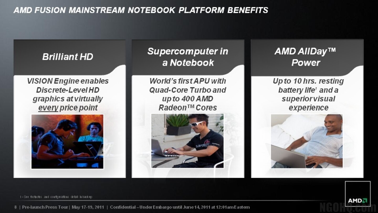 AMD Fusion - geleakte Präsentation