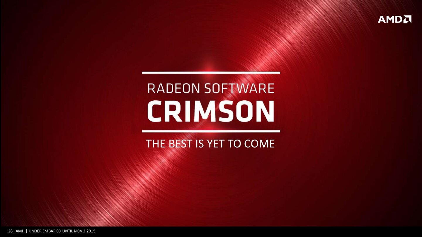 AMD Radeon Software Crimson - 28