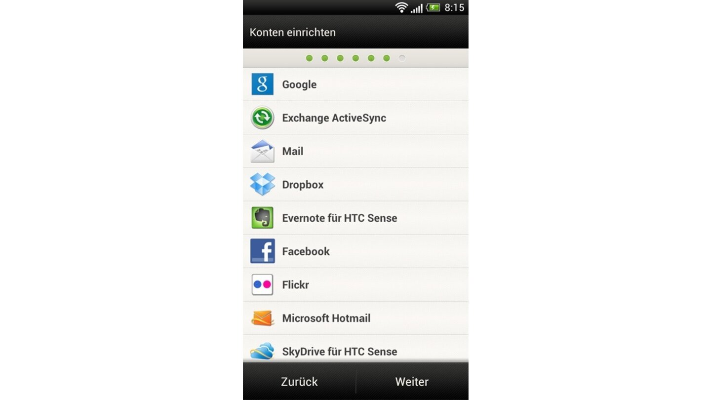 Android 4.0 mit HTC Sense auf dem HTC One S