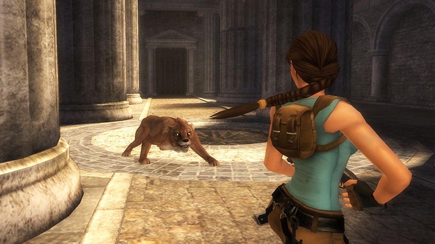 Tomb Raider: Anniversary (2007) Auf Basis der Legend-Engine wird 2007 der erste Teil der Serie als Tomb Raider: Anniversary für die PlayStation 2, PSP, Wii und den PC neu aufgelegt. Wie im Original muss Lara ein Artefakt aus Atlantis bergen, bevor ihre Gegner dessen Macht für sich benutzen können. Auf der Xbox 360 erscheint das Spiel in vier Episoden – das Anwesen der Crofts kann separat heruntergeladen werden. Um den besonderen Möglichkeiten der Wii gerecht zu werden, enthält diese Version verschiedene Minispiele wie das Malen von Felszeichnungen.