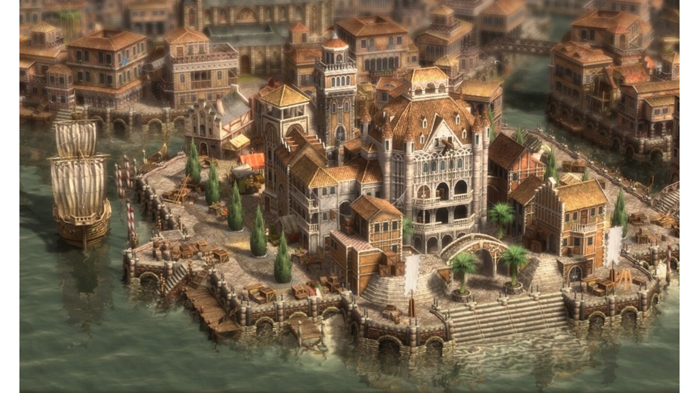 Anno 1404: VenedigDas erste Addon zum Aufbaustrategiespiel Anno 1404 bringt die italienischen Stadt Venedig ins Spiel. Im Gegensatz zum Hauptspiel bietet die Venedig-Erweiterung auch einen Mehrspieler-Modus.