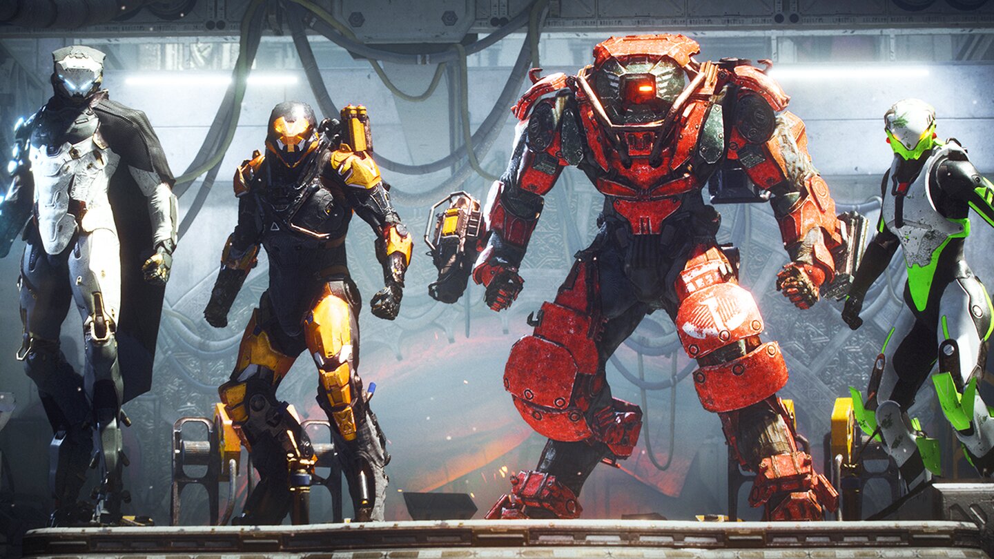 Anthem - Sichere den Fortbestand der Menschheit und bekämpfe Horden von Gegnern in dem Kampfanzug deiner Wahl.