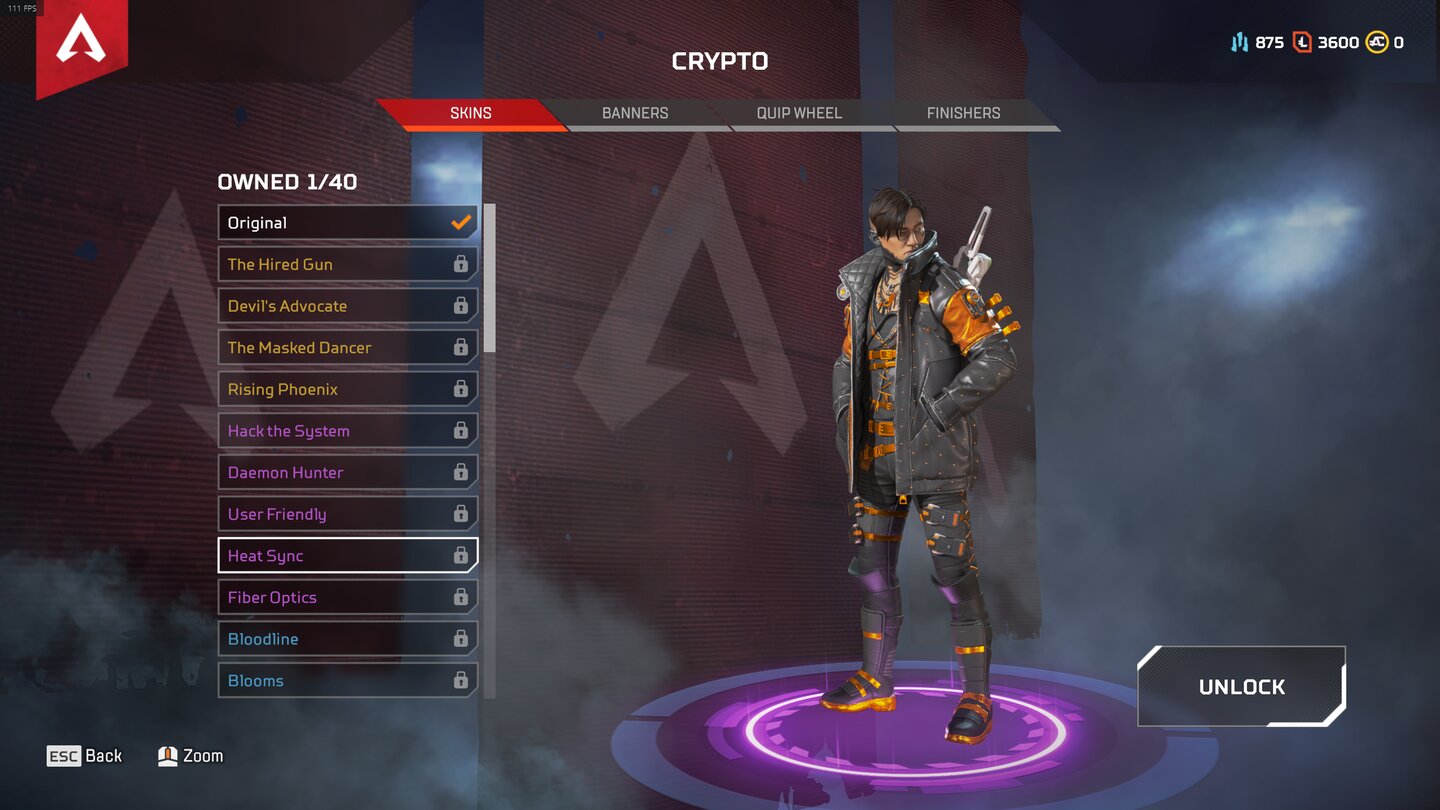 Apex Legends - Cryptos legendäre und epische Skins