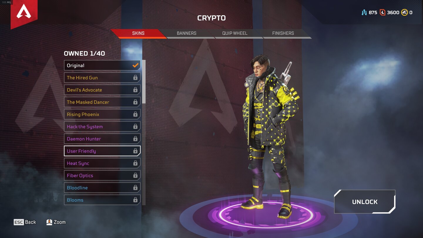 Apex Legends - Cryptos legendäre und epische Skins