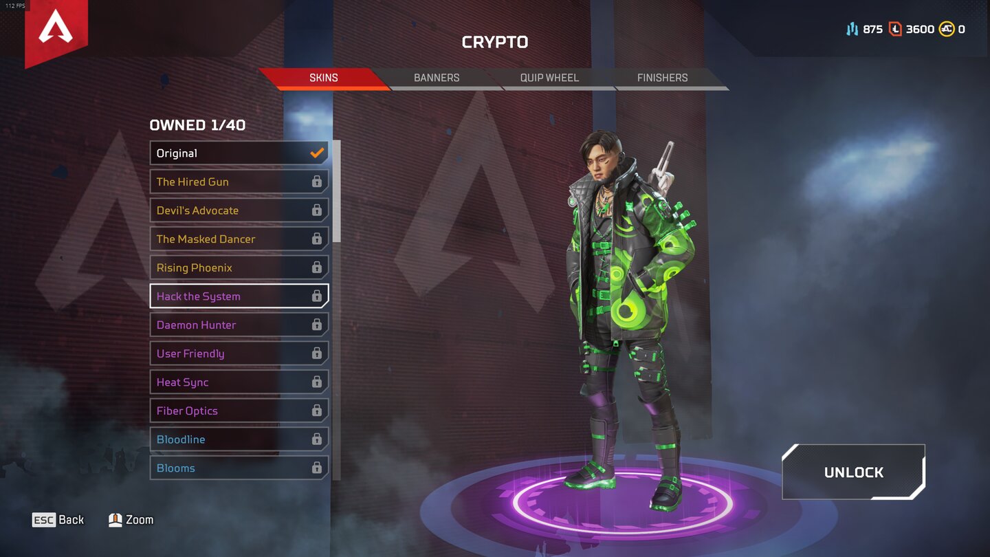 Apex Legends - Cryptos legendäre und epische Skins