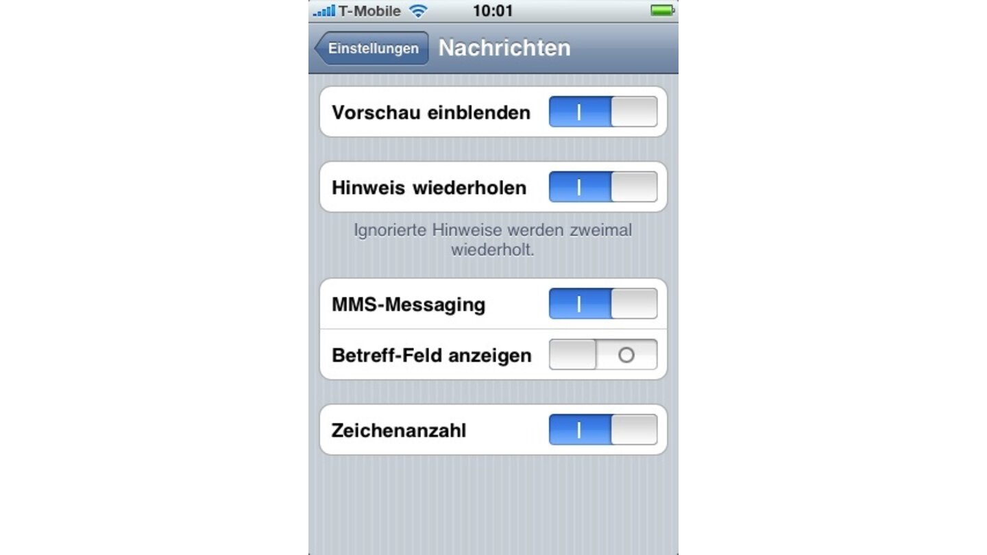Apple iOS 4 MMS