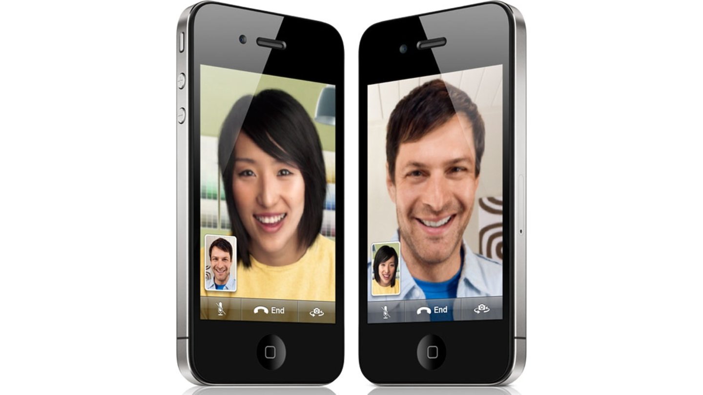 Als große Neuerung beworben: »Facetime« bringt Videotelefonie unter iPhone-Besitzern.