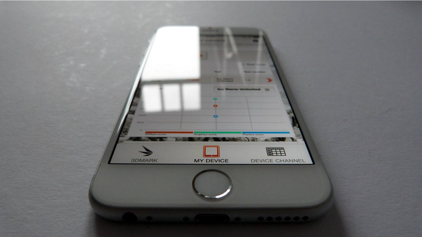 Apple iPhone 6 - Spiegelung auf dem Display