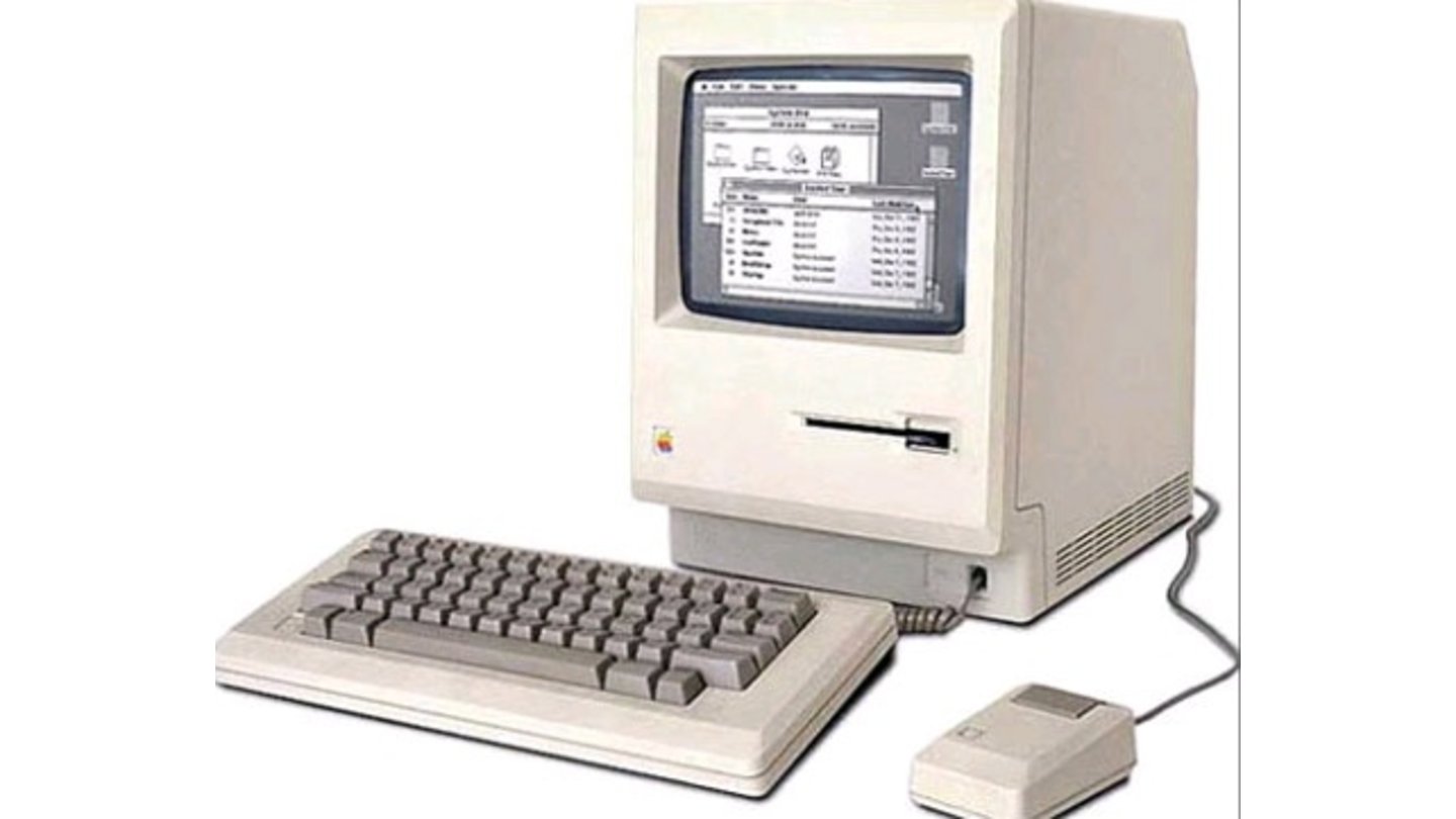 Macintosh (1984)Der erste Macintosh hingegen fand für 2.495 Dollar reißenden Absatz. Der All-in-one-Rechner mit Maussteuerung und grafischer Oberfläche war besonders bei Privatandern beliebt.