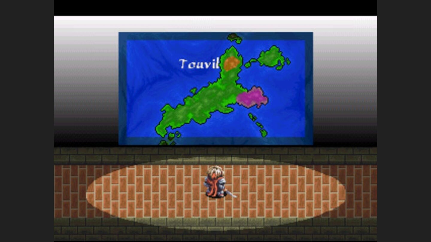 Arc the Lad: Weird world map