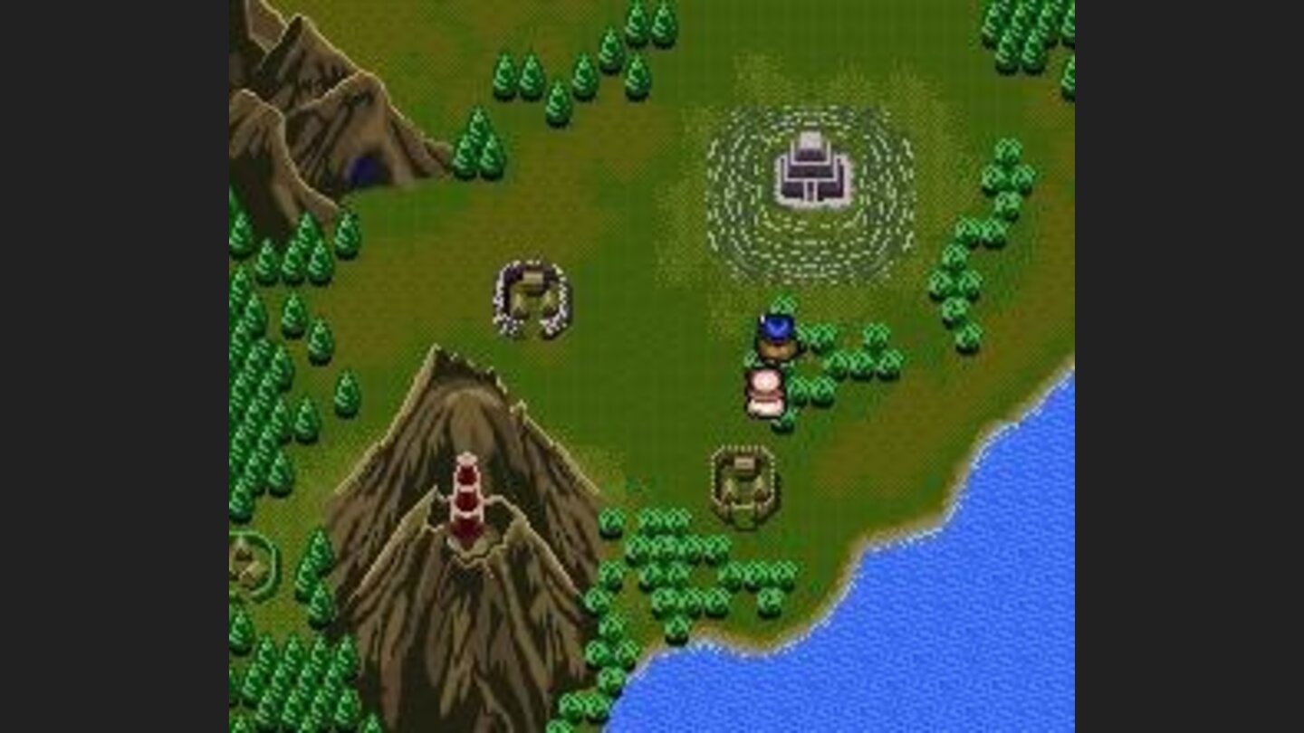 On the world map, you move automatically and cant control your characters. Strange, but true
