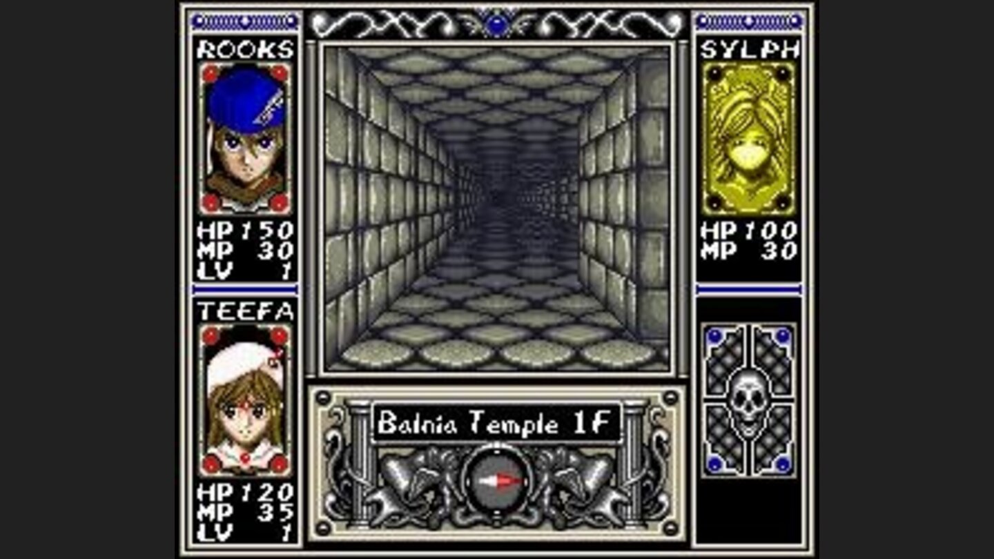 Entered a gray dungeon