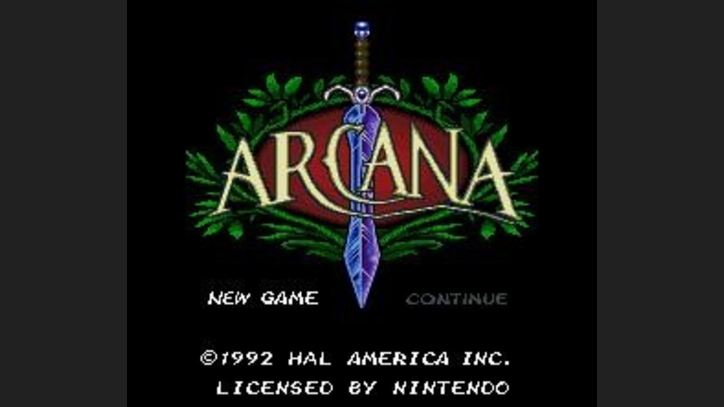 Title screen