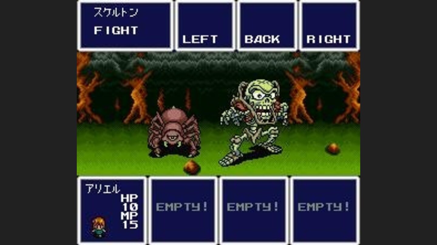 Fighting very mean-looking guys