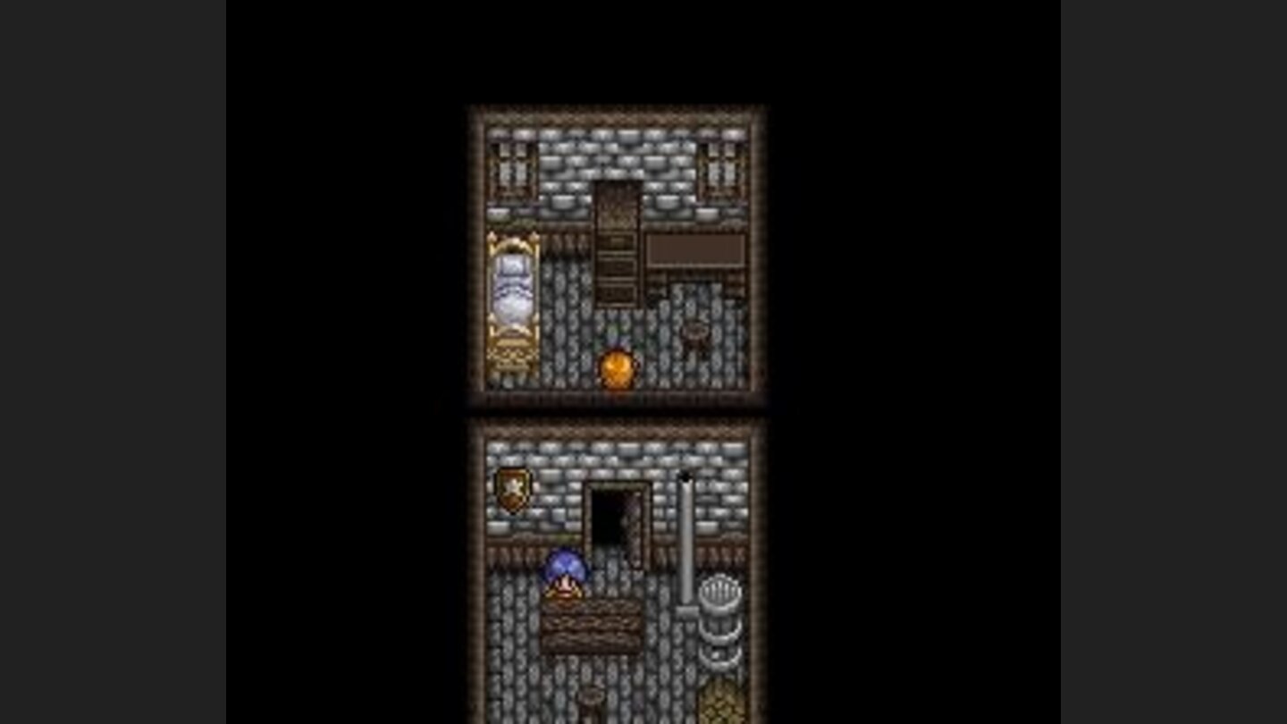 In a little house