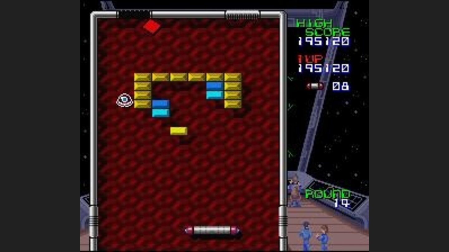 This blob creature disappears with the powerball and releases it somewhere else.