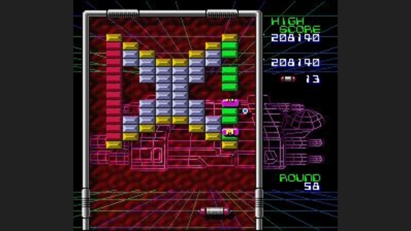 Falling power-up pellets!