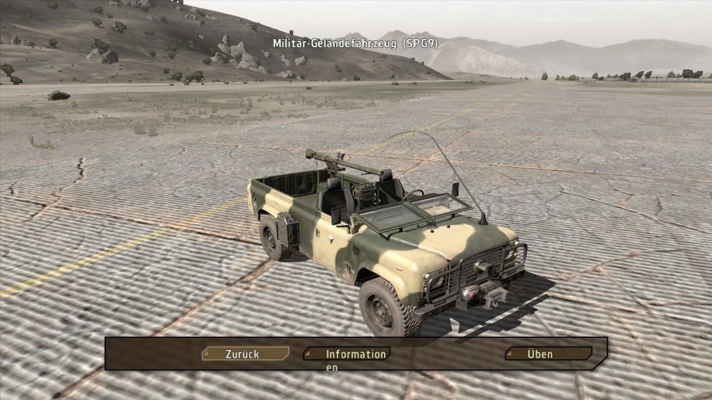 ARMA 2: Operation Arrowhead - Alle Fahr- und Flugzeuge