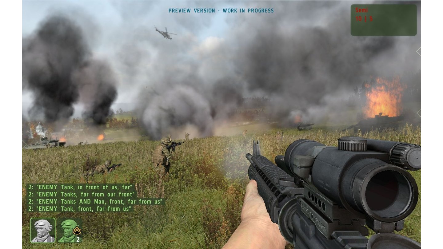 ARMA 2 - Screenshots aus der Preview-Version