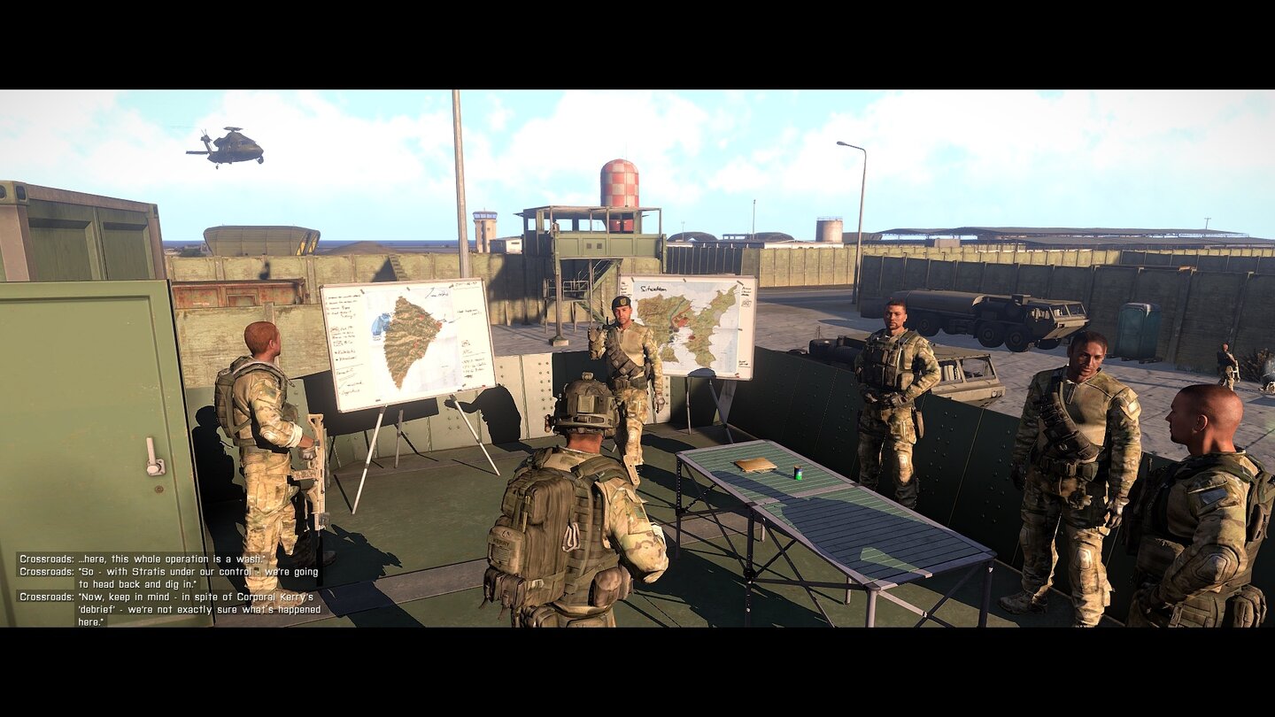ARMA 3 - Screenshots zum zweiten KontrollbesuchNach den Guerillaeinsätzen in im zweiten Kampagnenteil erwarten uns nun wieder mehr Missionen mit regulären Streitkräften.