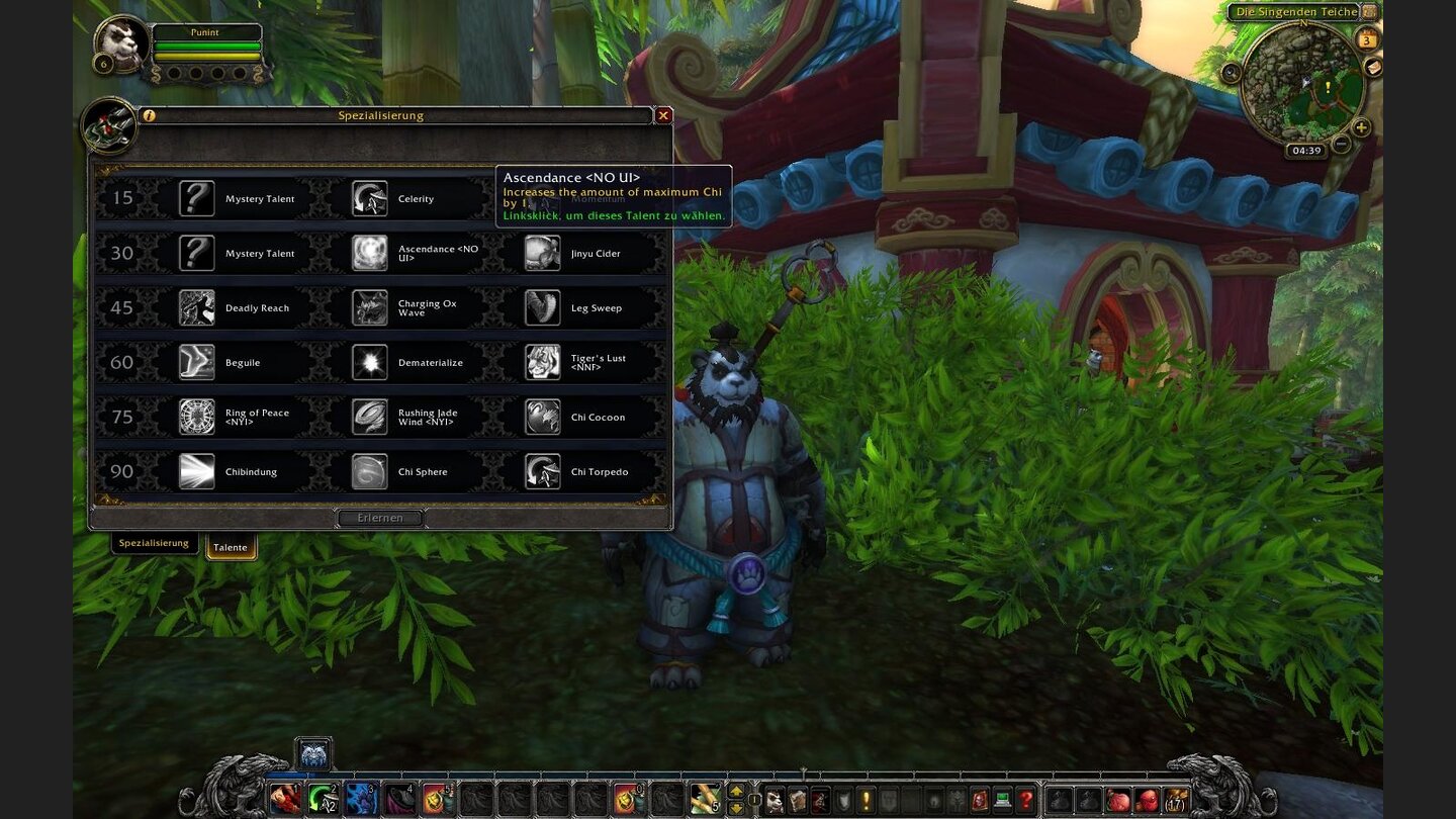 Ascendance - Erhöht das maximale Chi.