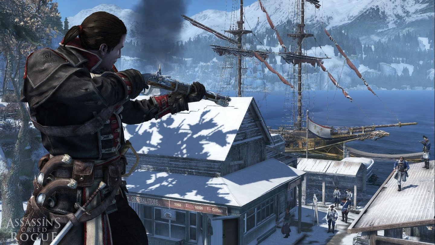 Assassins Creed RogueDie Flinte ist unser wichtigstes Templer-Werkzeug.