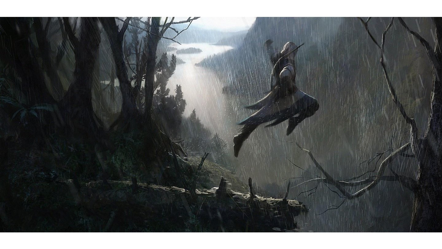 Assassin's Creed 3 - Artworks & Konzeptgrafiken