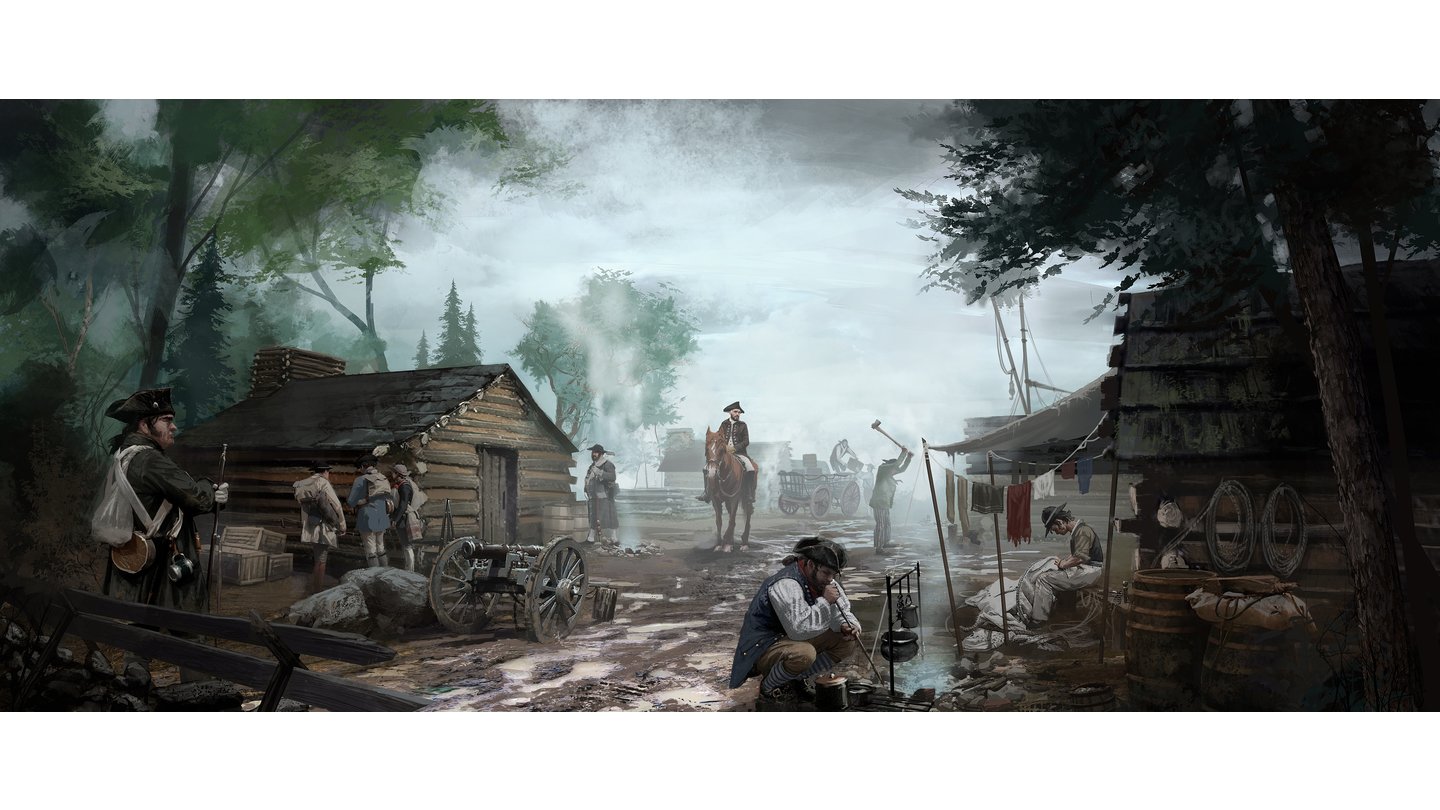 Assassin's Creed 3 - Artworks